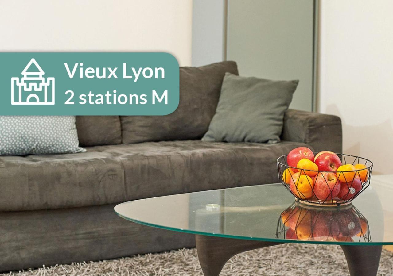 Cosy Appartement Lyon Valmy - Parking Esterno foto